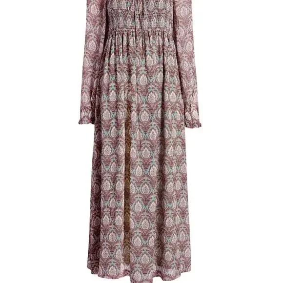 Hill house scarlett long sleeve maxi dress - Picture 4 of 5